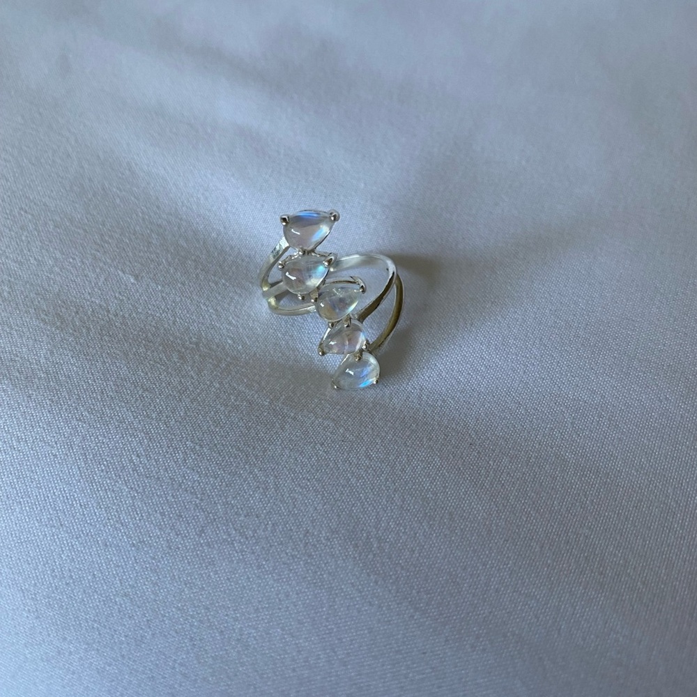 925 Moonstone Ring